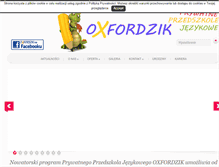 Tablet Screenshot of oxfordzik.com